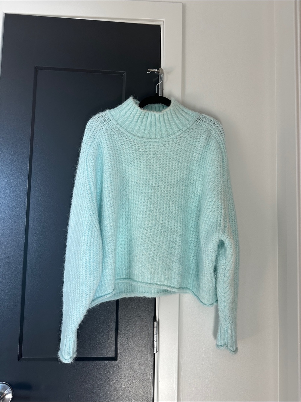 Pilcro Mint mockneck Sweater